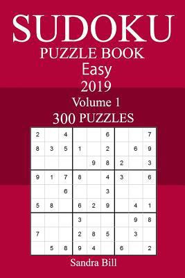 300 Easy Sudoku Puzzle Book 2019 1719244758 Book Cover