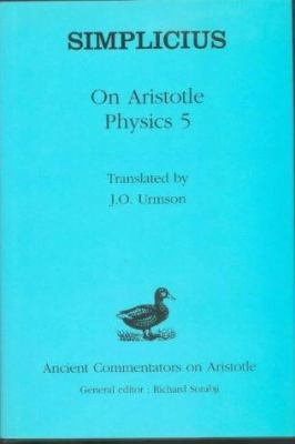 Simplicius: On Aristotle Physics 5 0715627651 Book Cover