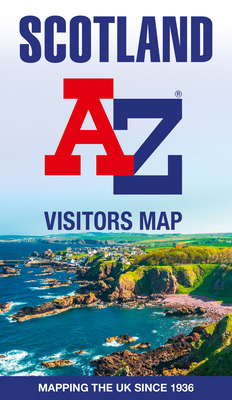 Scotland A-Z Visitors Map 0008604428 Book Cover