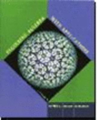 Beginning Algebra with Applications 0395969794 Book Cover