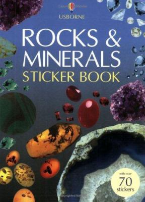 Rocks and Minerals Sticker Book (Spotter's Guid... 0746029993 Book Cover