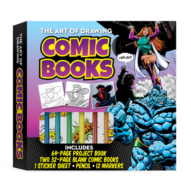 The Art of Drawing Comic Books Kit: Includes 64... 0785841326 Book Cover