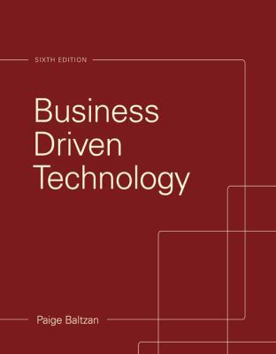 Loose Leaf for Business Driven Technology 1259405265 Book Cover