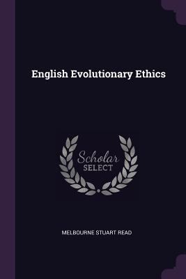English Evolutionary Ethics 137756228X Book Cover