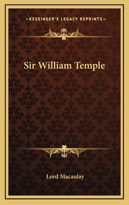 Sir William Temple 1163387436 Book Cover