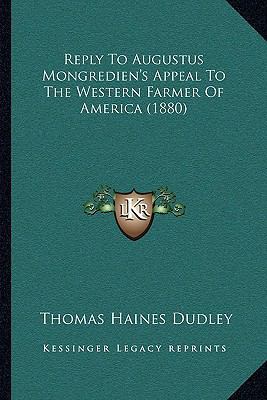 Reply To Augustus Mongredien's Appeal To The We... 1164824147 Book Cover