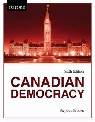 Canadian Democracy : An Introduction 0195431030 Book Cover