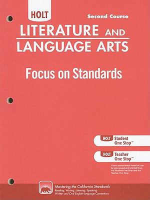 Holt Literature and Language Arts Focus on Stan... 055400397X Book Cover