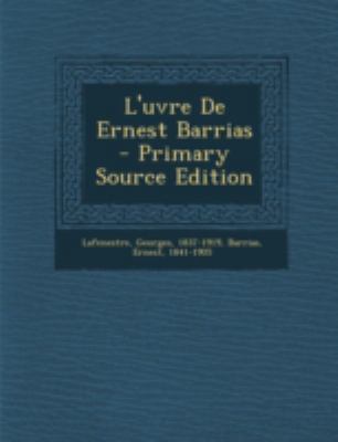 L'uvre De Ernest Barrias [French] 129346791X Book Cover