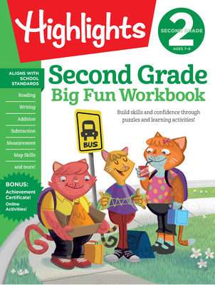 Second Grade Big Fun Workbook: 256-Page Skills ... 1684371589 Book Cover