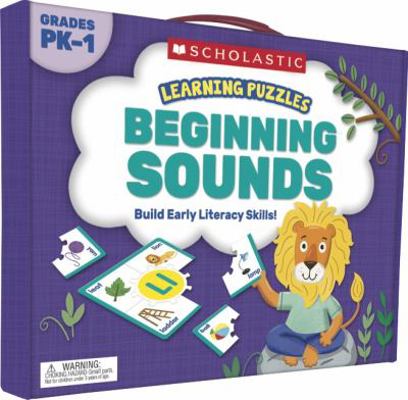 Learning Puzzles: Beginning Sounds 1338239694 Book Cover