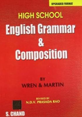 High School English Grammar & Composition 8121900107 Book Cover