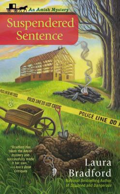 Suspendered Sentence (An Amish Mystery) [Large Print] 1410479293 Book Cover