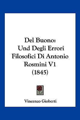 Del Buono: Und Degli Errori Filosofici Di Anton... [Italian] 1160857733 Book Cover