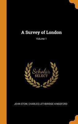 A Survey of London; Volume 1 0342093290 Book Cover
