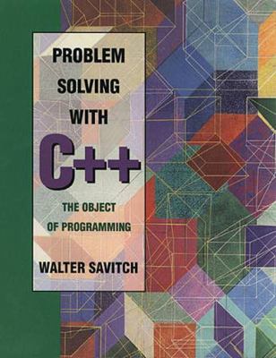 Problem Solving With C++: The Object of Program... 080537440X Book Cover