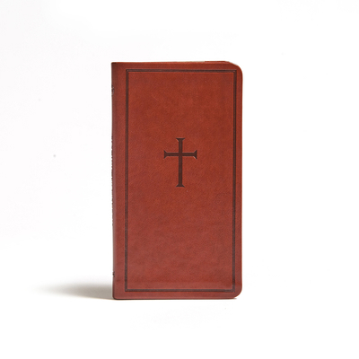 CSB Single-Column Pocket New Testament, Brown L... 1430070560 Book Cover