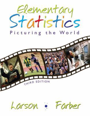 Elementary Statistics: Picturing the World B004L1SER0 Book Cover