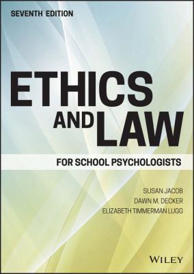 Ethics and Law for School Psychologists 1119157161 Book Cover