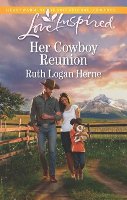 Her Cowboy Reunion [Large Print] 1335509658 Book Cover