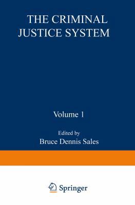 The Criminal Justice System 1468425641 Book Cover