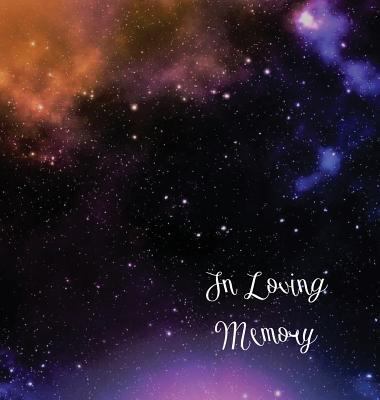 Stars, In Loving Memory Funeral Guest Book, Wak... 1912641534 Book Cover