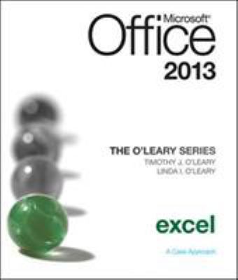 The O'Leary Series: Microsoft Office Excel 2013... 0077400224 Book Cover