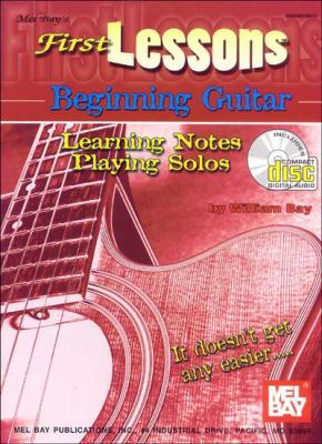 Mel Bay First Lessons Beginning Guitar: Learnin... B007OIKVAA Book Cover