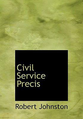 Civil Service Precis [Large Print] 0554678705 Book Cover