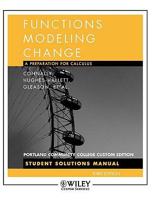 Functions Modeling Change a Preperation for Cal... 0470897767 Book Cover