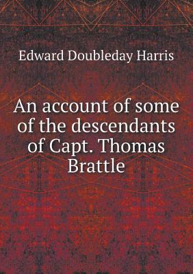 An account of some of the descendants of Capt. ... 5518552017 Book Cover