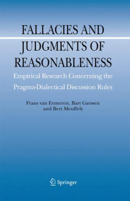 Fallacies and Judgments of Reasonableness: Empi... 9048126134 Book Cover