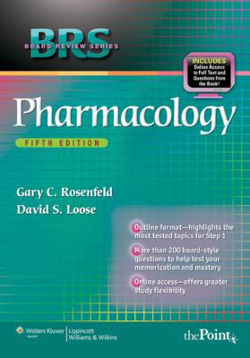 BRS - Pharmacology 5ed B00A2QE43Q Book Cover