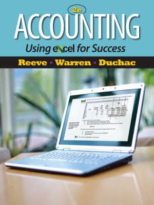 Accounting Using Excel for Success (with Essent... B00A2TM4PS Book Cover