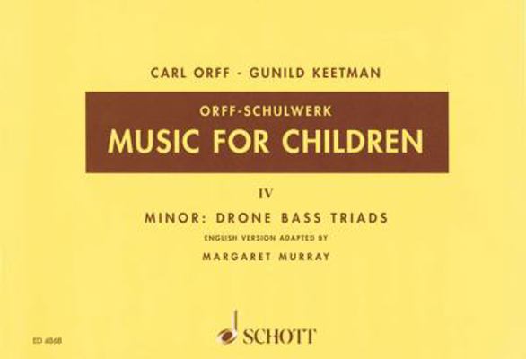 Music for Children/Murray Ed.: Volume 4: Minor ... 3795795095 Book Cover