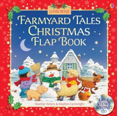 Farmyard Tales Christmas Flap Book & Cd 0746070268 Book Cover