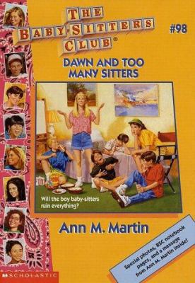 Dawn and Too Many Sitters (The Baby-Sitters Club) 059022882X Book Cover