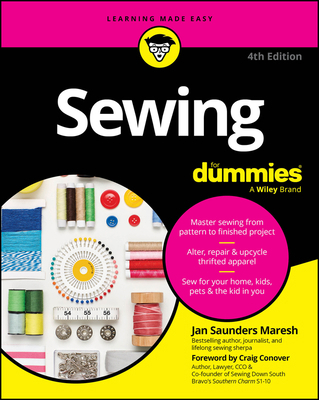 Sewing for Dummies 1394279558 Book Cover