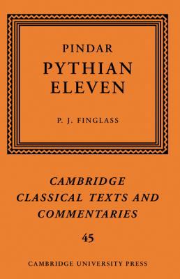 Pindar: 'Pythian Eleven' 0521884810 Book Cover