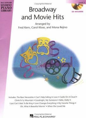 Broadway and Movie Hits - Level 2 - Book/CD Pac... 1423401549 Book Cover
