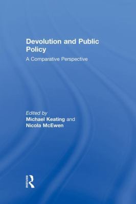Devolution and Public Policy 1138882089 Book Cover
