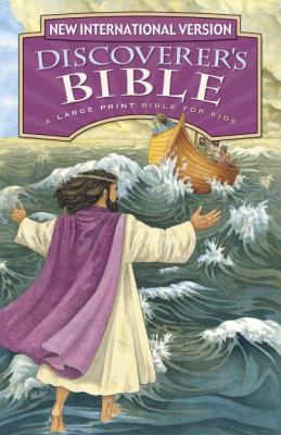 NIV, Discoverer's Bible: Revised Edition, Large... [Large Print] 0310722357 Book Cover