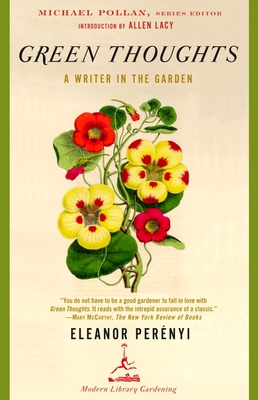 Green Thoughts: A Writer in the Garden 037575945X Book Cover