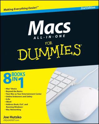 Macs All-in-One For Dummies 0470537981 Book Cover