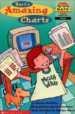 Bart's Amazing Charts (HELLO READER LEVEL 3) 0439099536 Book Cover