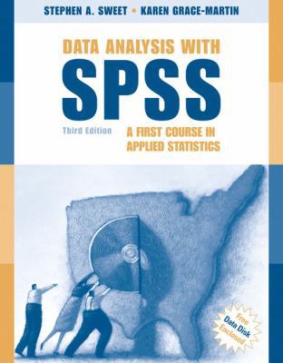 Data Analysis with SPSS : A First Course in App... 0205483879 Book Cover