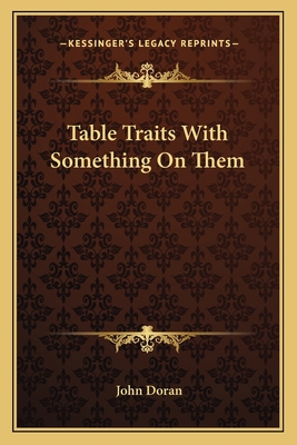 Table Traits With Something On Them 1163800023 Book Cover