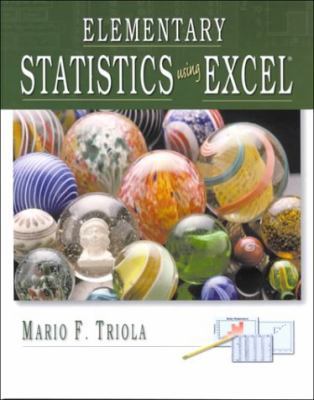 Elementary Statistics Using Excel 0201699427 Book Cover