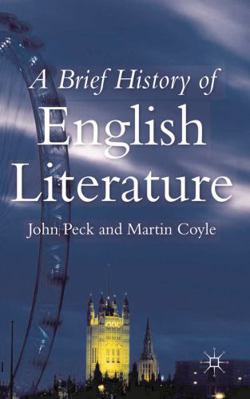 A Brief History of English Literature 0333791770 Book Cover