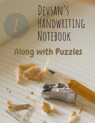 Devsans Handwriting Notebook with puzzles - 8.5... 1088477496 Book Cover